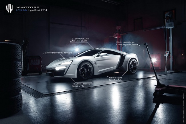 Mua siêu xe Lykan HyperSport được tặng đồng hồ 4 tỉ 7