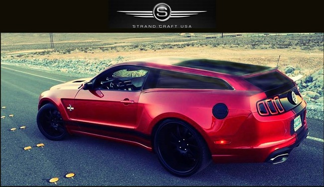 Mustang GT500 Shooting Brake: Khi hãng du thuyền "chế" xe 1