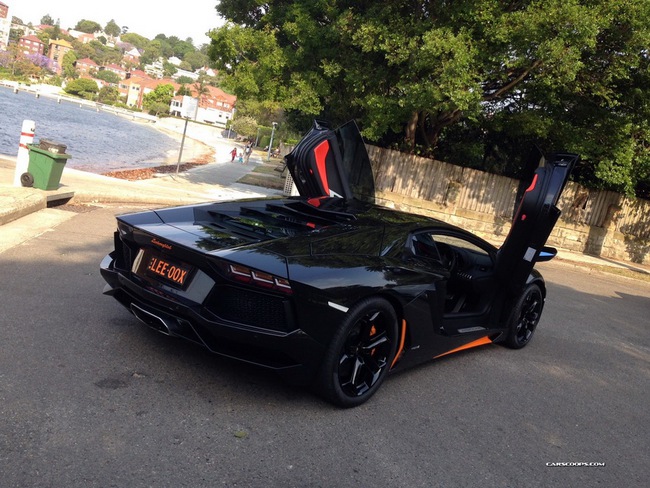 Lamborghini Aventador phiên bản Halloween tại Úc 5