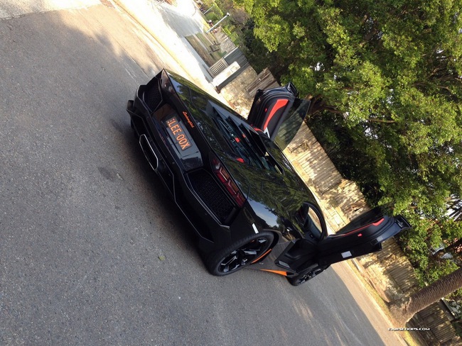 Lamborghini Aventador phiên bản Halloween tại Úc 6