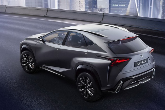 Lexus sắp giới thiệu LF-NX mạnh mẽ hơn 3