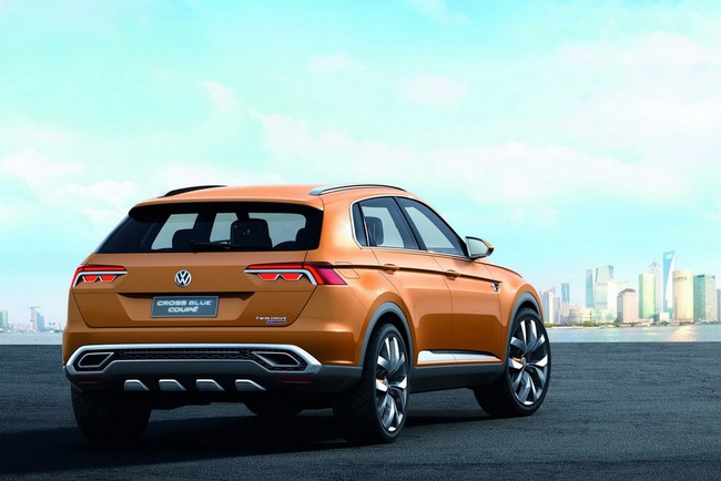 Volkswagen CrossBlue Coupe - Xe SUV siêu tiết kiệm nhiên liệu 4