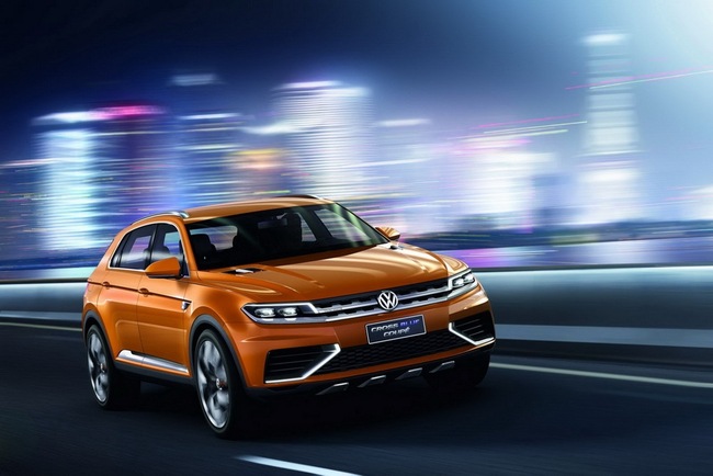 Volkswagen CrossBlue Coupe - Xe SUV siêu tiết kiệm nhiên liệu 7