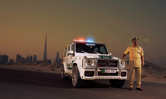 Siêu SUV độ 700 mã lực của Cảnh sát Dubai 7