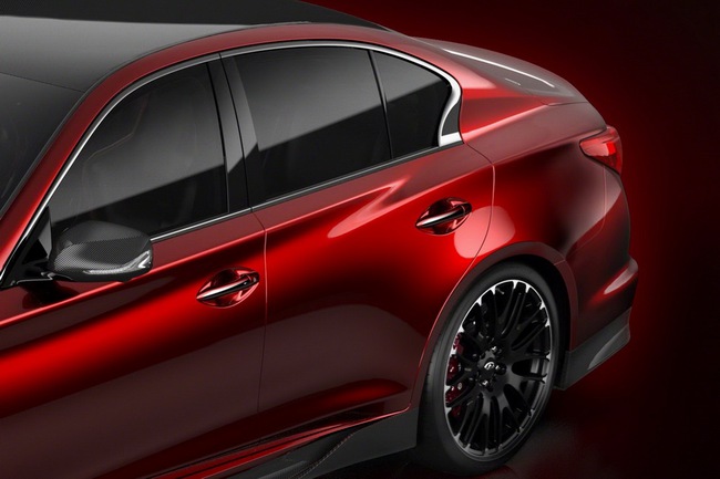 Infiniti Q50 Eau Rouge Concept chính thức lộ diện 3