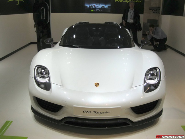 Porsche mang siêu xe 918 Spyder đến Detroit 2014 1