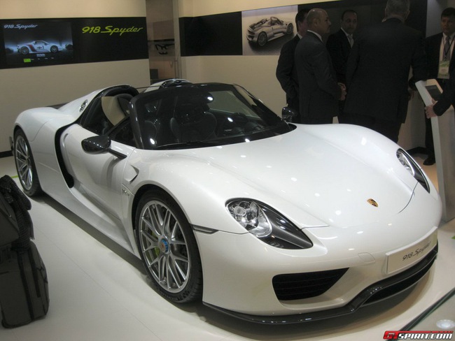 Porsche mang siêu xe 918 Spyder đến Detroit 2014 2