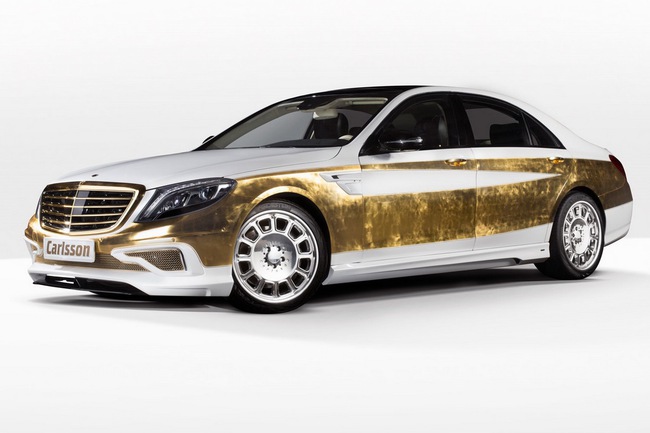 Mercedes-Benz S-Class bọc vàng: Đậm chất quý tộc 1