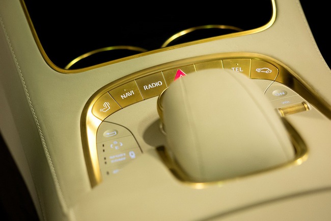 Mercedes-Benz S-Class bọc vàng: Đậm chất quý tộc 10
