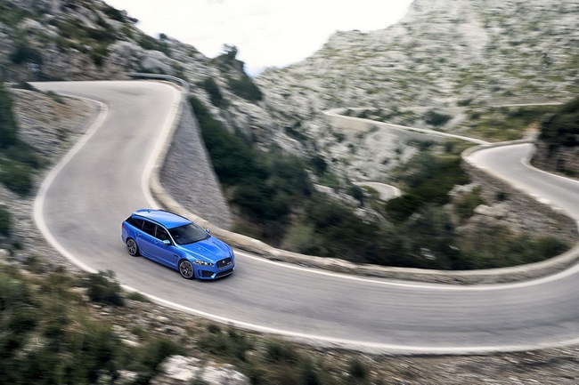 Jaguar XFR-S SportBrake chính thức lộ mặt  12