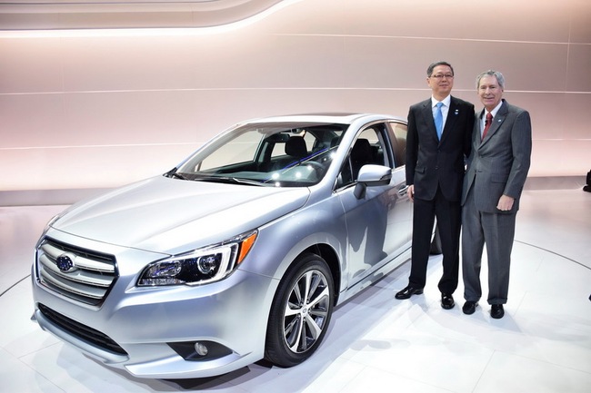 Subaru Legacy 2015 chính thức trình làng 5