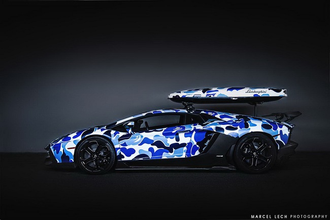 Siêu xe Lamborghini Aventador màu Arctic Camo tuyệt đẹp 6