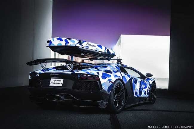 Siêu xe Lamborghini Aventador màu Arctic Camo tuyệt đẹp 7