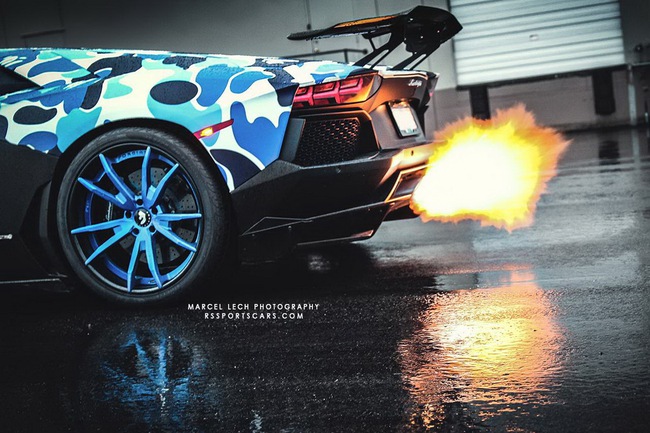 Siêu xe Lamborghini Aventador màu Arctic Camo tuyệt đẹp 23