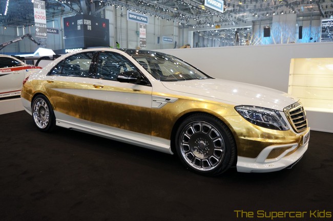 Ngắm Mercedes-Benz S-Class phiên bản vàng của Carlsson 1