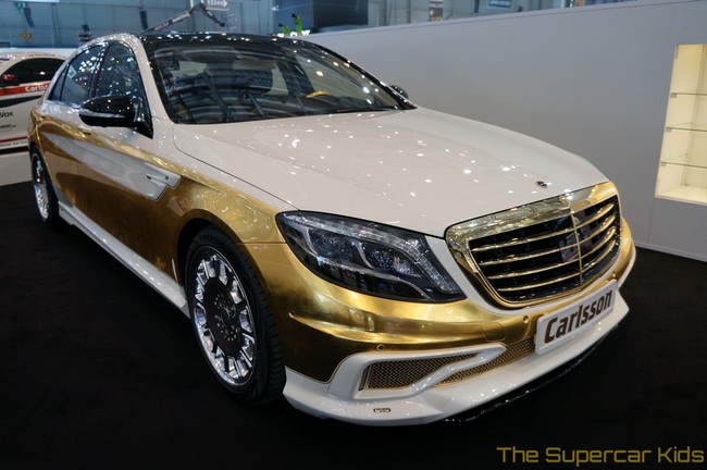 Ngắm Mercedes-Benz S-Class phiên bản vàng của Carlsson 2