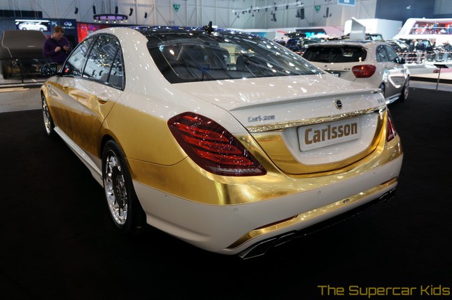 Ngắm Mercedes-Benz S-Class phiên bản vàng của Carlsson 3