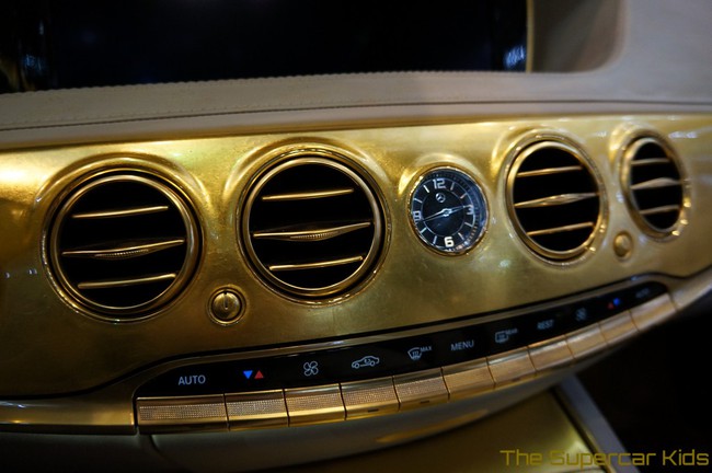 Ngắm Mercedes-Benz S-Class phiên bản vàng của Carlsson 5