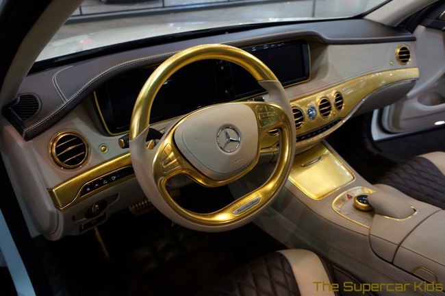 Ngắm Mercedes-Benz S-Class phiên bản vàng của Carlsson 7