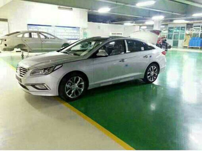Ảnh sống Hyundai Sonata 2015  1