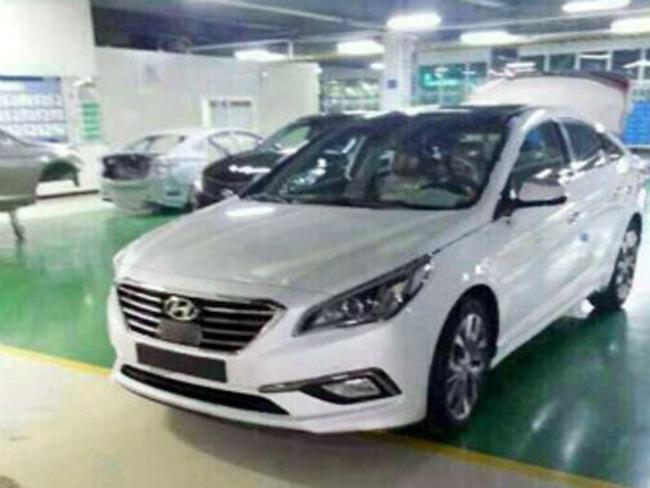 Ảnh sống Hyundai Sonata 2015  3