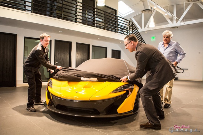 Jay Leno là người Mỹ đầu tiên sở hữu McLaren P1 1