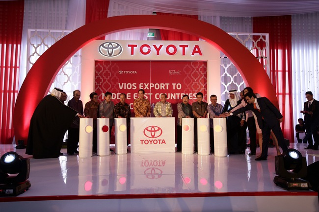 Toyota Indonesia được xuất khẩu Vios sang Trung Đông 4