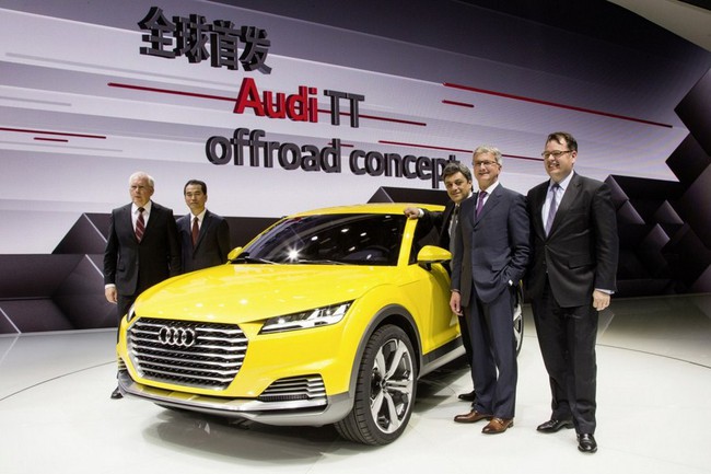 Audi TT Offroad Concept trình làng tại Bắc Kinh 5