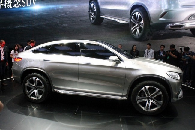 Mercedes-Benz Coupe SUV - Đối thủ của BMW X6 lộ mặt 25