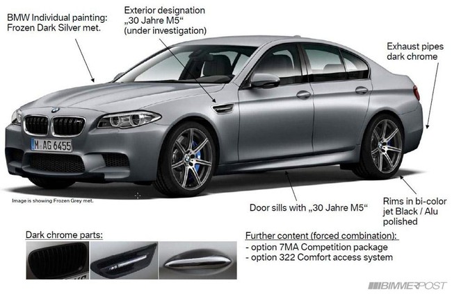 BMW M5 phiên bản "sinh nhật" có công suất 600 mã lực 1