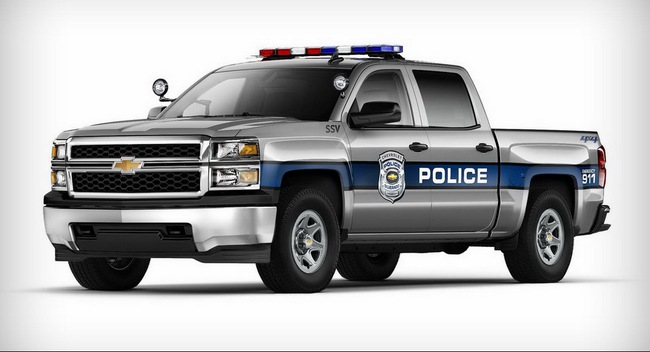 Bán tải cỡ lớn Chevrolet Silverado có phiên bản cảnh sát 1