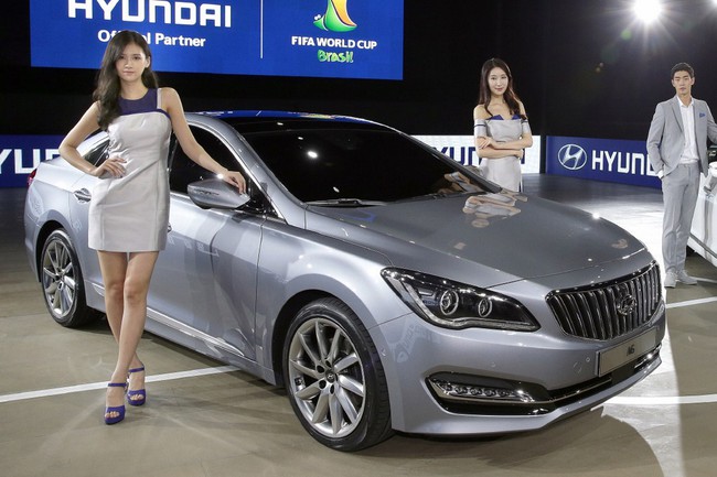 Sedan hạng sang Hyundai AG xuất hiện tại Hàn Quốc 14