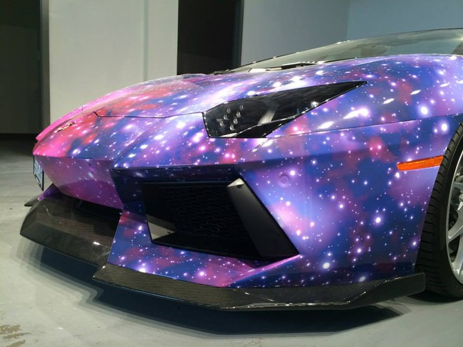 Lamborghini Aventador Roadster tỏa sáng như dải ngân hà 19