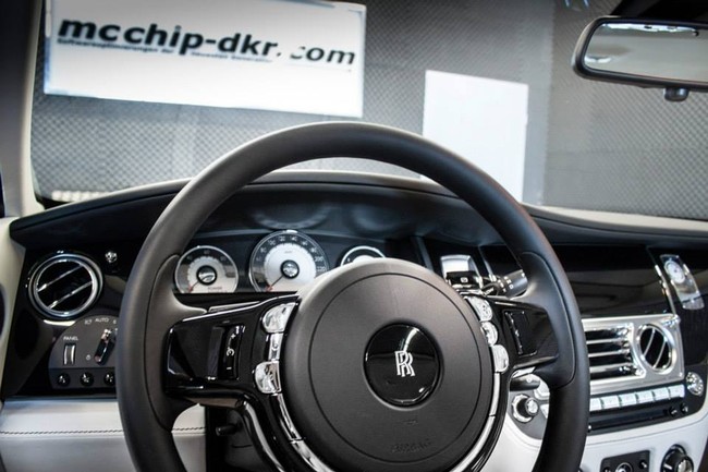 Rolls-Royce Wraith Mcchip-DKR mạnh như siêu xe 12