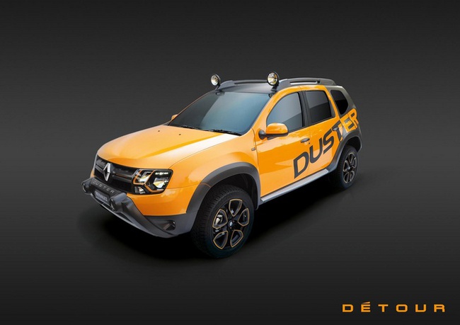 Renault hé lộ hình ảnh mẫu Duster Détour concept 3