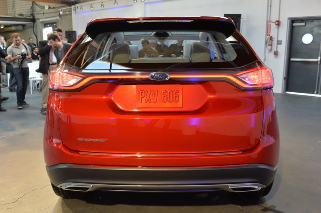 Ford Edge Concept sẽ có phiên bản sản xuất hiện đại và an toàn hơn 5