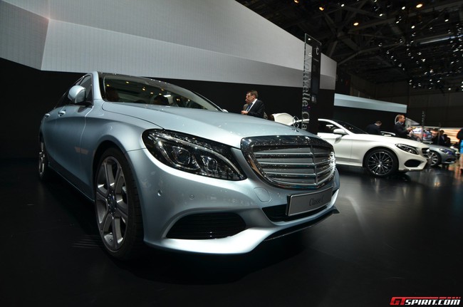 Mercedes-Benz C-Class 2015 tự tin đến Geneva 1