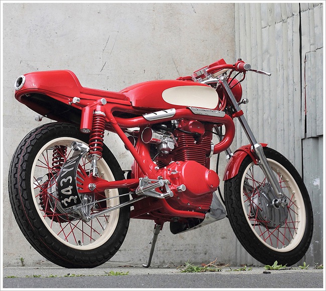 Honda CB350 The Red Rocker - Nổi bật và không giống ai 5
