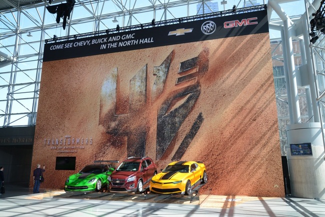 Dàn xe Chevrolet tham gia "Transformers 4" góp mặt tại New York 1