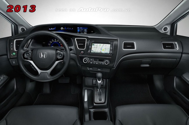 Honda Civic phi&ecirc;n bản "sửa sai" lộ nội thất 2
