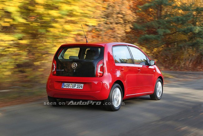 Volkswagen eco Up! - Xe nhỏ cực  linh hoạt với 3 bình nhiên liệu 3