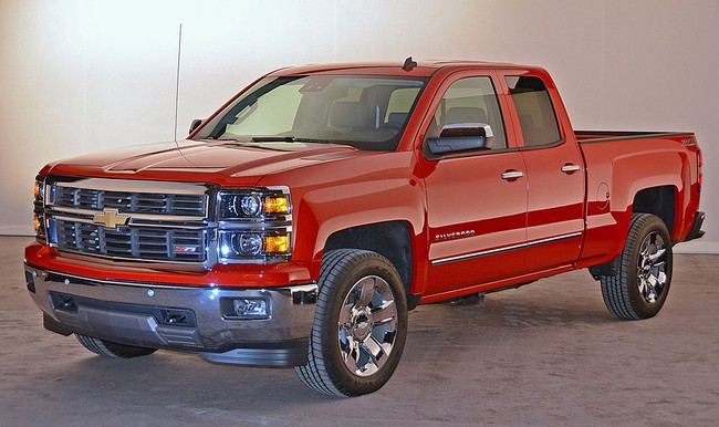 Xe bán tải Chevrolet Silverado 2014 trình diện 1