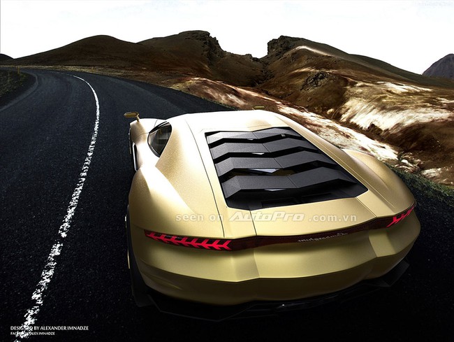 Hình hài trong mơ của siêu xe Lamborghini  2