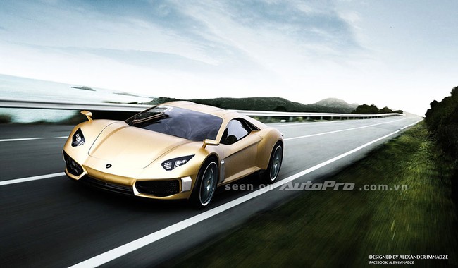 Hình hài trong mơ của siêu xe Lamborghini  3