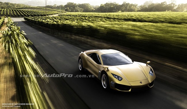 Hình hài trong mơ của siêu xe Lamborghini  4