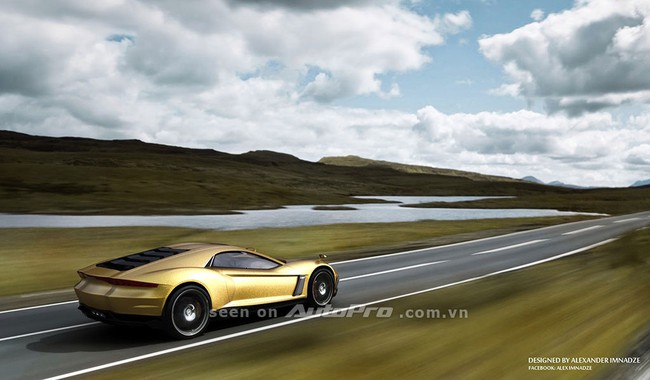 Hình hài trong mơ của siêu xe Lamborghini  5