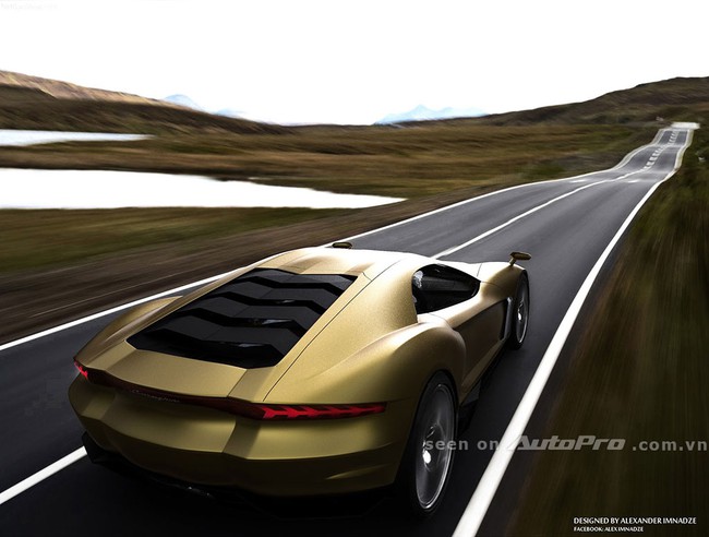 Hình hài trong mơ của siêu xe Lamborghini  6