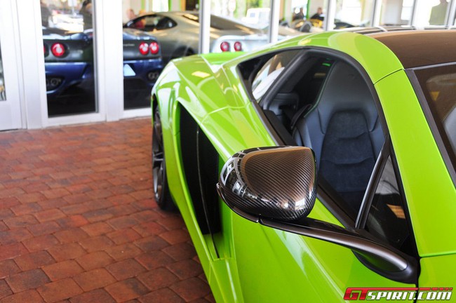 McLaren MP4-12C sơn màu Lamborghini 6