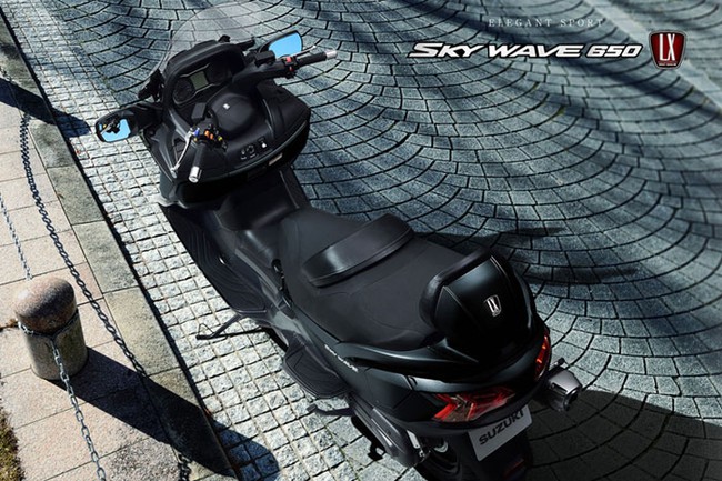 Suzuki Skywave 650 2014: Thanh lịch và ít hao xăng 2