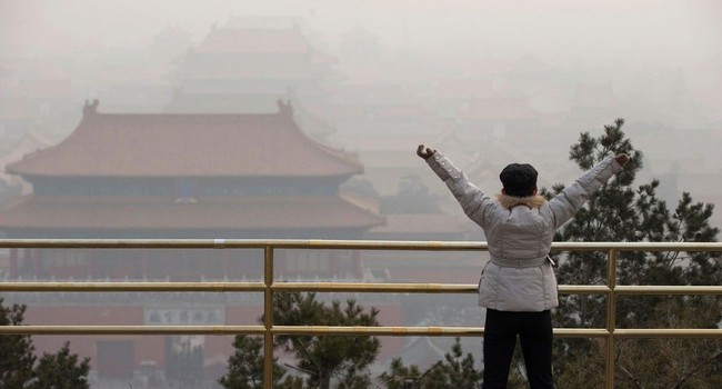 Bắc Kinh cấm xe ra đường vì ô nhiễm nặng 8